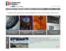Tablet Screenshot of illuminationdynamics.com